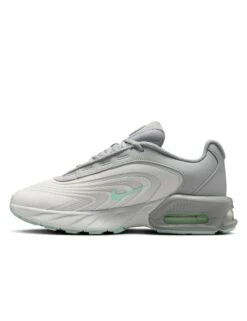 Nike Air Max Fire - Summit White/Mint Foam/Light Smoke Grey Casual Trainers -The Sports Edit Store nike air max fire shoes white mint grey if2620 104 5