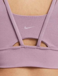 Nike Alate Ellipse Longline Bra - Violet Dust/White -The Sports Edit Store nike alate ellipse longline bra violet white do6619 536 5