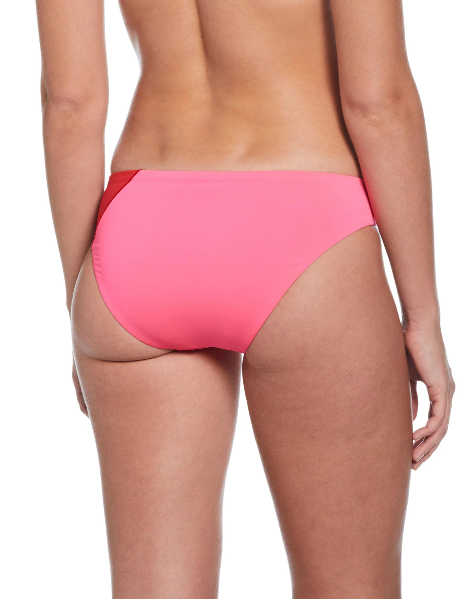 Colour Block Hipster Bikini Bottom - University Red 4 Colour Block Hipster Bikini Bottom - University Red - Image 2