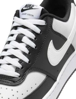 Nike Court Vision Low Next Nature Shoes - Black/White -The Sports Edit Store nike court vision low next nature shoes black white dh3158 003 7