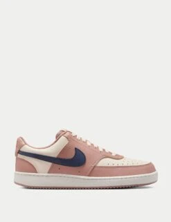 Nike Court Vision Low Next Nature Shoes in Particle Pink