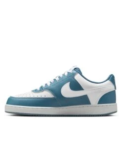 Nike Court Vision Low Next Nature Shoes - White/Smokey Blue -The Sports Edit Store nike court vision low next nature shoes white blue dh3158 112 5