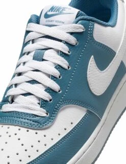 Nike Court Vision Low Next Nature Shoes - White/Smokey Blue -The Sports Edit Store nike court vision low next nature shoes white blue dh3158 112 7