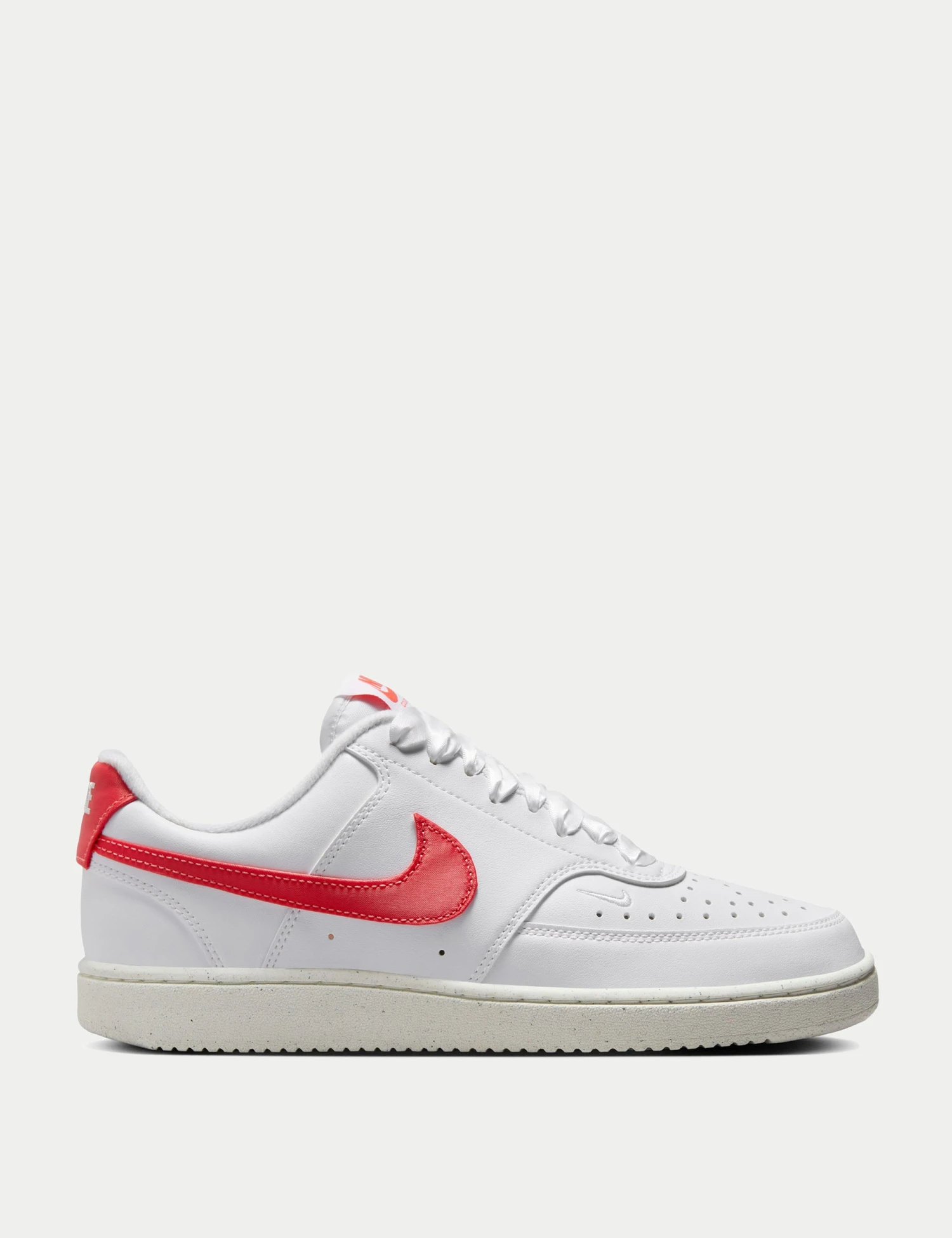 Nike Court Vision Low Next Nature Shoes - White/Magic Ember/Sail 3 Nike Court Vision Low Next Nature Shoes - White/Magic Ember/Sail