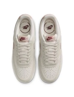 Nike Court Vision Low Shoes - Phantom/Fossil Stone/Light Bone -The Sports Edit Store nike court vision low shoes phantom stone bone ib5873 002 4