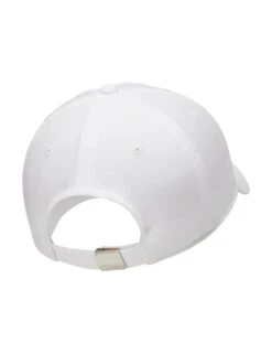 Nike Dri-FIT Club Unstructured Metal Swoosh Cap - White/Metallic Silver 5 Nike Dri-FIT Club Unstructured Metal Swoosh Cap - White/Metallic Silver -The Sports Edit Store nike dri fit club unstructured metal swoosh cap white silver fb5372 100 5