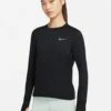 Nike Dri-FIT Element Crew - Black -The Sports Edit Store nike dri fit element crew black CU3277 010 1