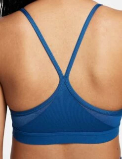 Nike Dri-FIT Indy Sports Bra - Court Blue/White -The Sports Edit Store nike dri fit indy sports bra blue white cz4456 477 4