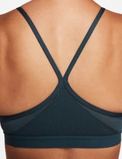 Nike Dri-FIT Indy Sports Bra - Deep Jungle/White -The Sports Edit Store nike dri fit indy sports bra jungle white cz4456 328 6