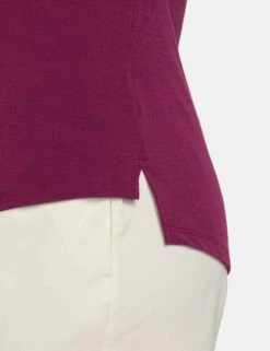 Nike Dri-FIT One Luxe Women's Short-Sleeve Top - Bordeaux -The Sports Edit Store nike dri fit one luxe short sleeve top bordeaux silver dd0618 611 5