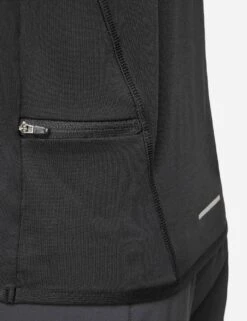 Nike Dri-FIT Swift Element UV Crew Neck Top - Black/Reflective Silver 14 Nike Dri-FIT Swift Element UV Crew Neck Top - Black/Reflective Silver -The Sports Edit Store nike dri fit swift element uv crew neck top black silver fb4297 010 6