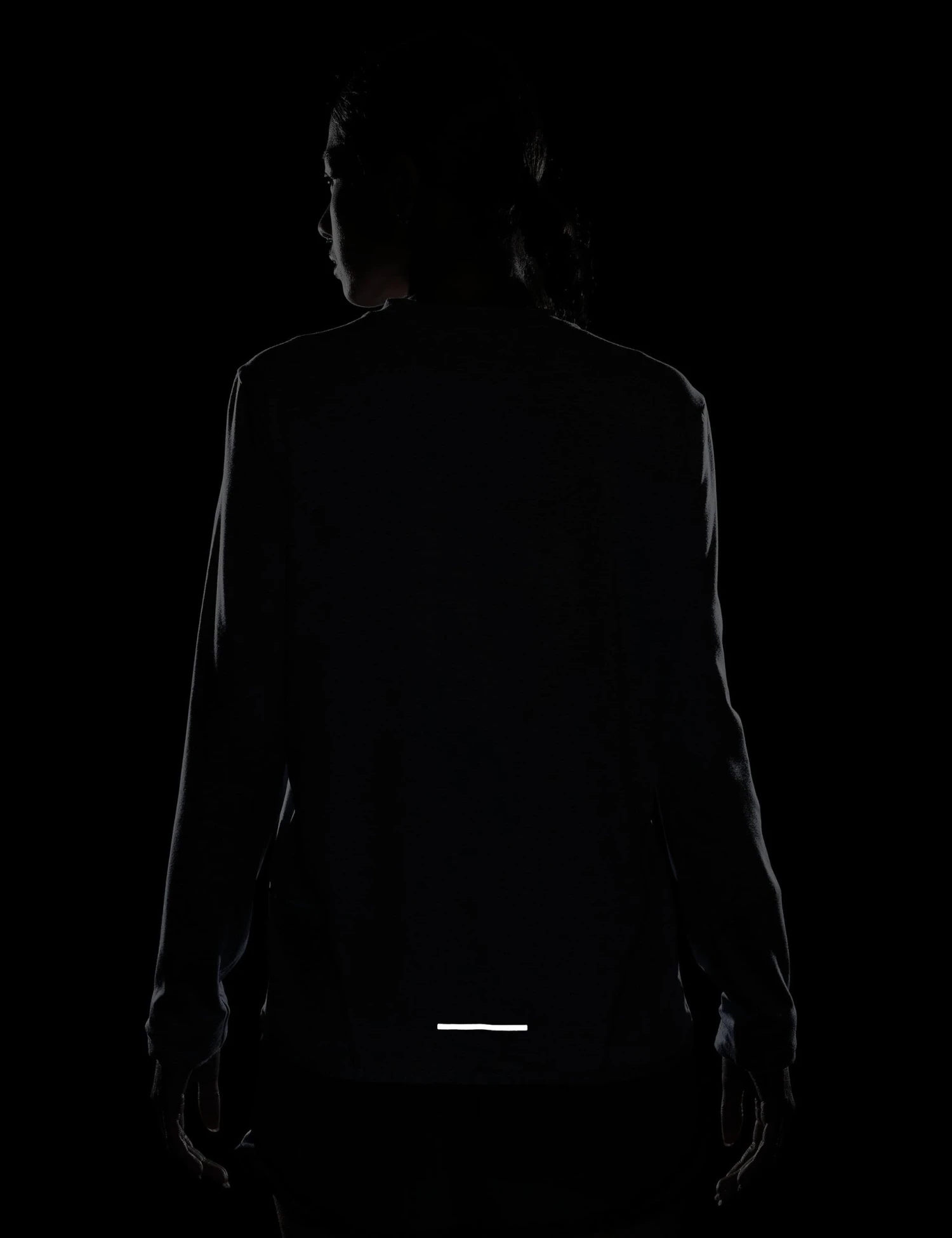 Nike Dri-FIT Swift Element UV Crew Neck Top - Light Armory Blue/Reflective Silver 9 Nike Dri-FIT Swift Element UV Crew Neck Top - Light Armory Blue/Reflective Silver - Image 7