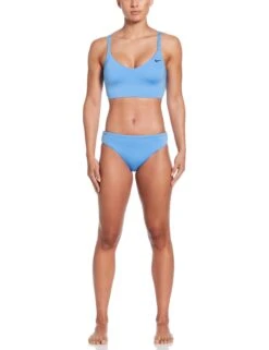 Effortless Essential Hipster Bikini Bottom - University Blue -The Sports Edit Store nike effortless essential hipster bikini bottom blue nessf247 438 4
