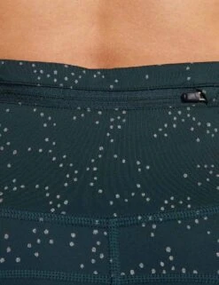 Nike Fast Mid-Rise 7/8 Leggings - Deep Jungle/Reflective Silver -The Sports Edit Store nike fast mid rise 7 8 leggings jungle silver fb4579 328 6