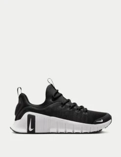Nike Free Metcon 6 Shoes - Black/White High-Performance Trainer