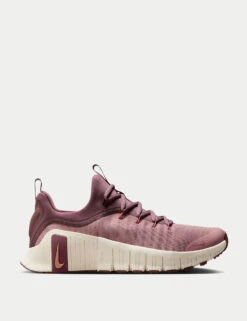 Nike Free Metcon 6 Shoes - Particle Pink/Pale Ivory/Red Sepia/Metallic Rose Gold