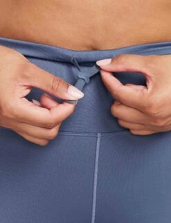 Nike Go High Waisted Leggings - Diffused Blue/Black -The Sports Edit Store nike go high waisted leggings blue black dq5668 491 7