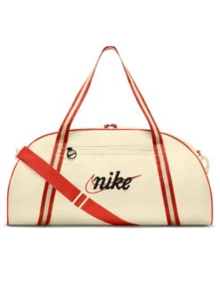 Nike Gym Club Bag - Coconut Milk/Picante Red/Black