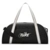 Nike Gym Club Training Bag - Black/College Grey/Summit White 1 Nike Gym Club Training Bag - Black/College Grey/Summit White -The Sports Edit Store nike gym club training bag black grey white dh6863 014 1