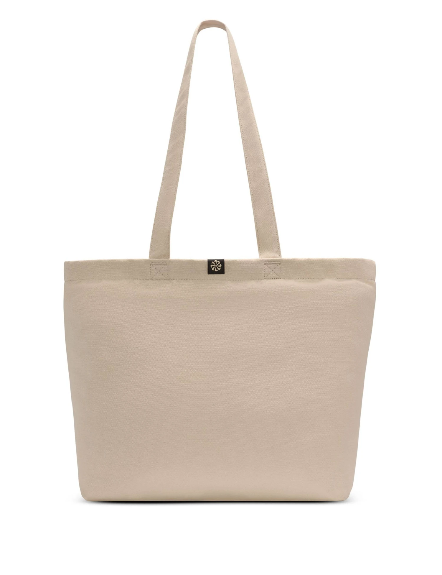 Nike Heritage 2.0 Tote Bag - Oatmeal, Volt & Black 5 Nike Heritage 2.0 Tote Bag - Oatmeal, Volt & Black - Image 3