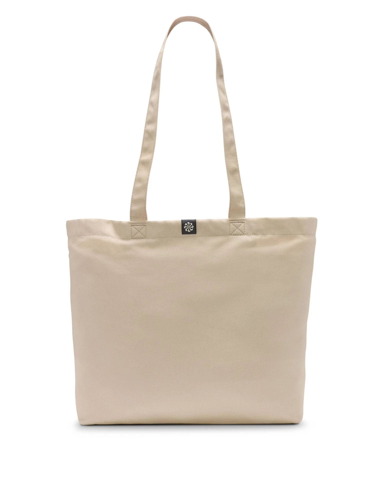 Nike Heritage 2.0 Tote Bag - Oatmeal, Volt & Black 6 Nike Heritage 2.0 Tote Bag - Oatmeal, Volt & Black - Image 4