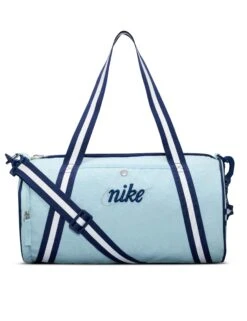 Nike Heritage Retro Duffel Bag - Glacier Blue/Blue Void
