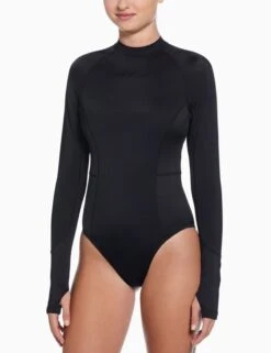 Hydralock Long-Sleeve One-Piece - Black