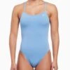 Hydrastrong Solid Cutout One-Piece - University Blue