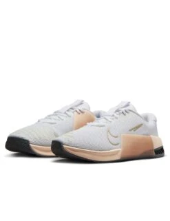 Nike Metcon 9 Shoes - White/Metallic Gold Grain/Sanddrift -The Sports Edit Store nike metcon 9 shoes white grain sanddrift dz2537 104 3