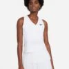 NikeCourt Victory Tennis Tank - White/Black -The Sports Edit Store nike nikecourt victory tennis tank white black cv4784 100 1