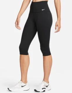 Nike One Capri Leggings - Black/White