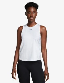 Nike One Classic Dri-FIT Tank Top - White/Black