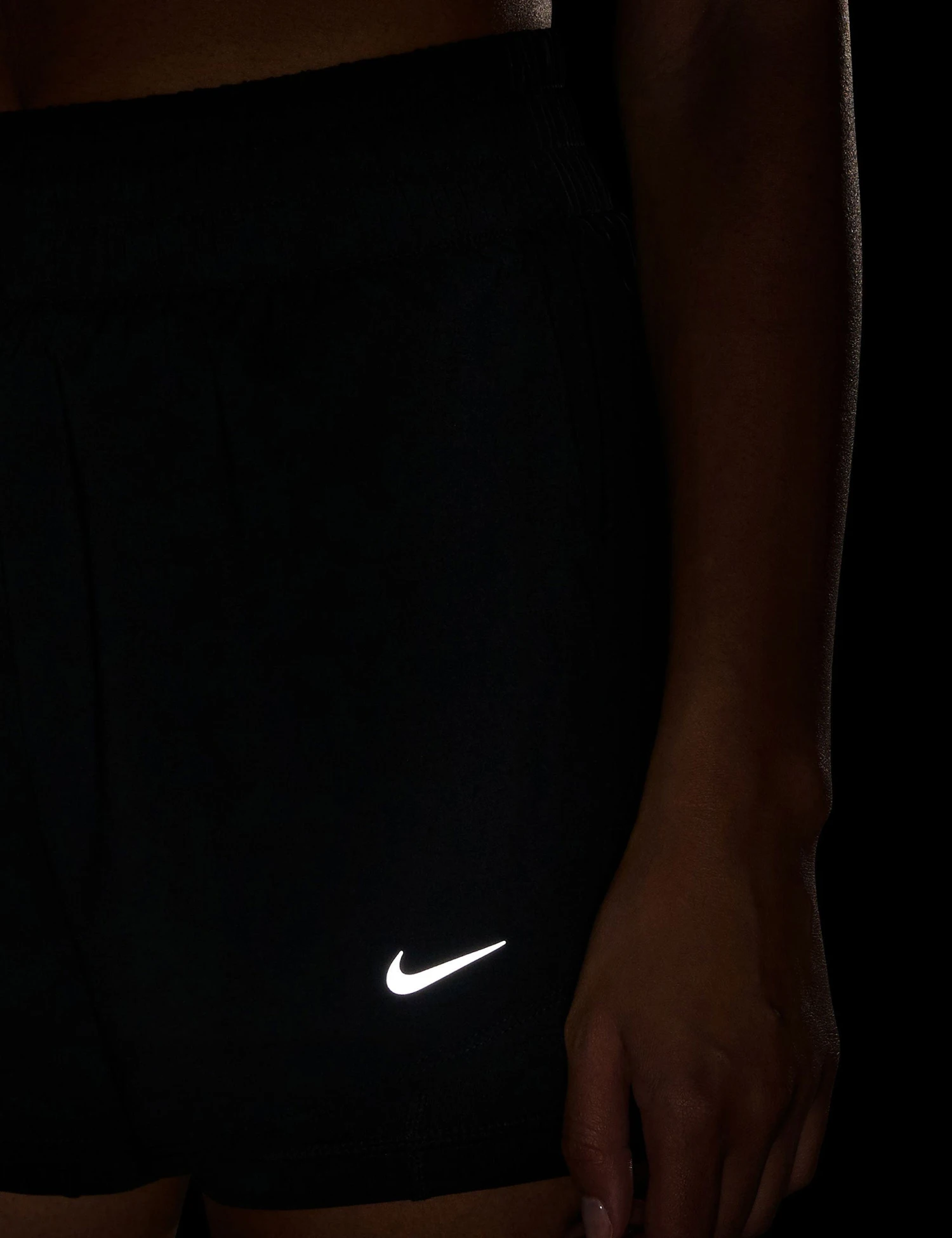 Nike One Dri-FIT 2-in-1 Shorts - Black 9 Nike One Dri-FIT 2-in-1 Shorts - Black - Image 7