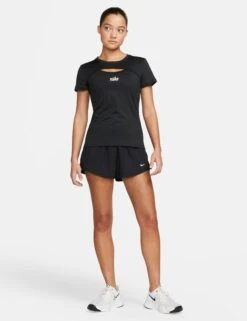 Nike One Dri-FIT 2-in-1 Shorts - Black 17 Nike One Dri-FIT 2-in-1 Shorts - Black -The Sports Edit Store nike one dri fit 2 in 1 shorts black dx6016 010 4