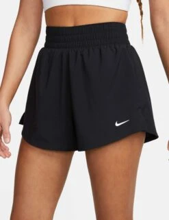 Nike One Dri-FIT 2-in-1 Shorts - Black 12 Nike One Dri-FIT 2-in-1 Shorts - Black -The Sports Edit Store nike one dri fit 2 in 1 shorts black dx6016 010 8
