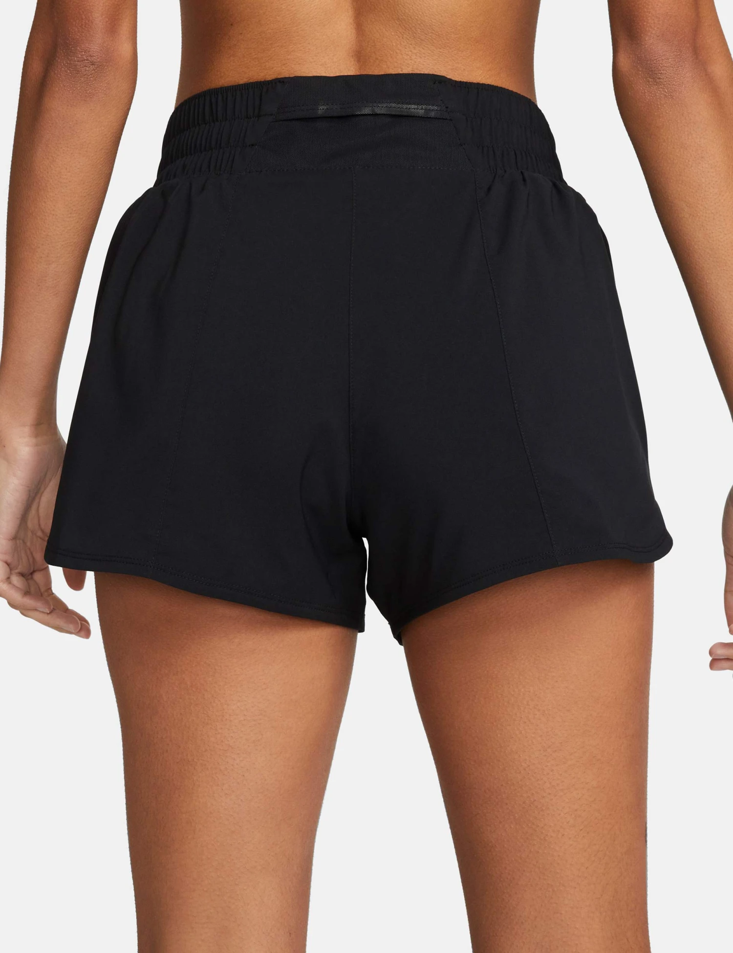 Nike One Dri-FIT 3" Brief-Lined Shorts - Black 4 Nike One Dri-FIT 3" Brief-Lined Shorts - Black - Image 2