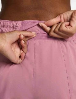 Nike One Dri-FIT 3" Brief-Lined Shorts - Elemental Pink/Reflective Silver -The Sports Edit Store nike one dri fit 3in brief lined shorts pink silver dx6010 699 4