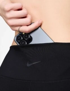 Nike One High Waisted 8" Biker Shorts - Black -The Sports Edit Store nike one high waisted 8in biker shorts black fn3206 010 4