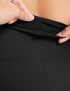 Nike One High Waisted 8" Biker Shorts - Black -The Sports Edit Store nike one high waisted 8in biker shorts black fn3206 010 7