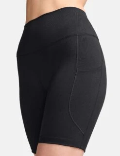 Nike One High Waisted 8" Biker Shorts - Black 12 Nike One High Waisted 8" Biker Shorts - Black -The Sports Edit Store nike one hw 8in biker shorts black fz6758 010 3