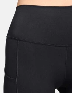 Nike One High Waisted 8" Biker Shorts - Black 14 Nike One High Waisted 8" Biker Shorts - Black -The Sports Edit Store nike one hw 8in biker shorts black fz6758 010 5