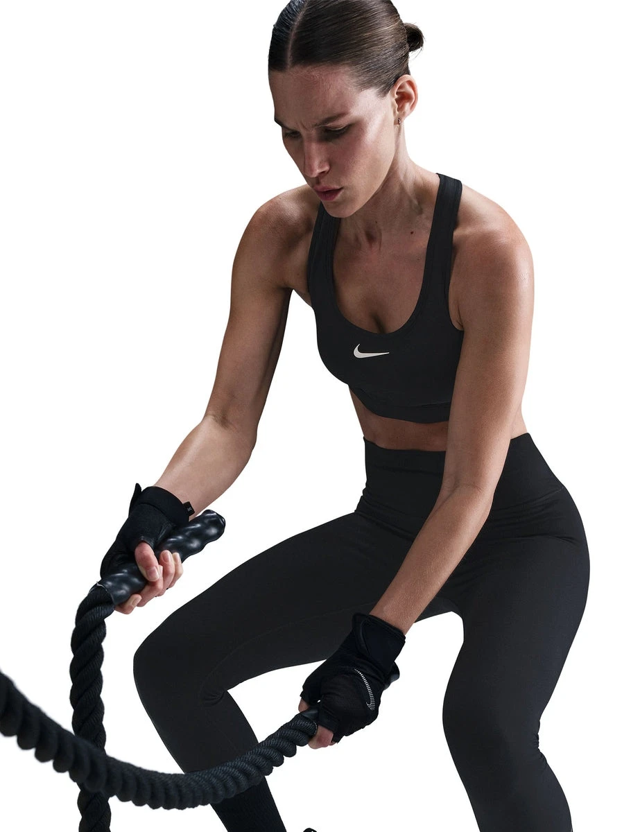 Nike One High Waisted Full Length Leggings - Black 6 Nike One High Waisted Full Length Leggings - Black - Image 4