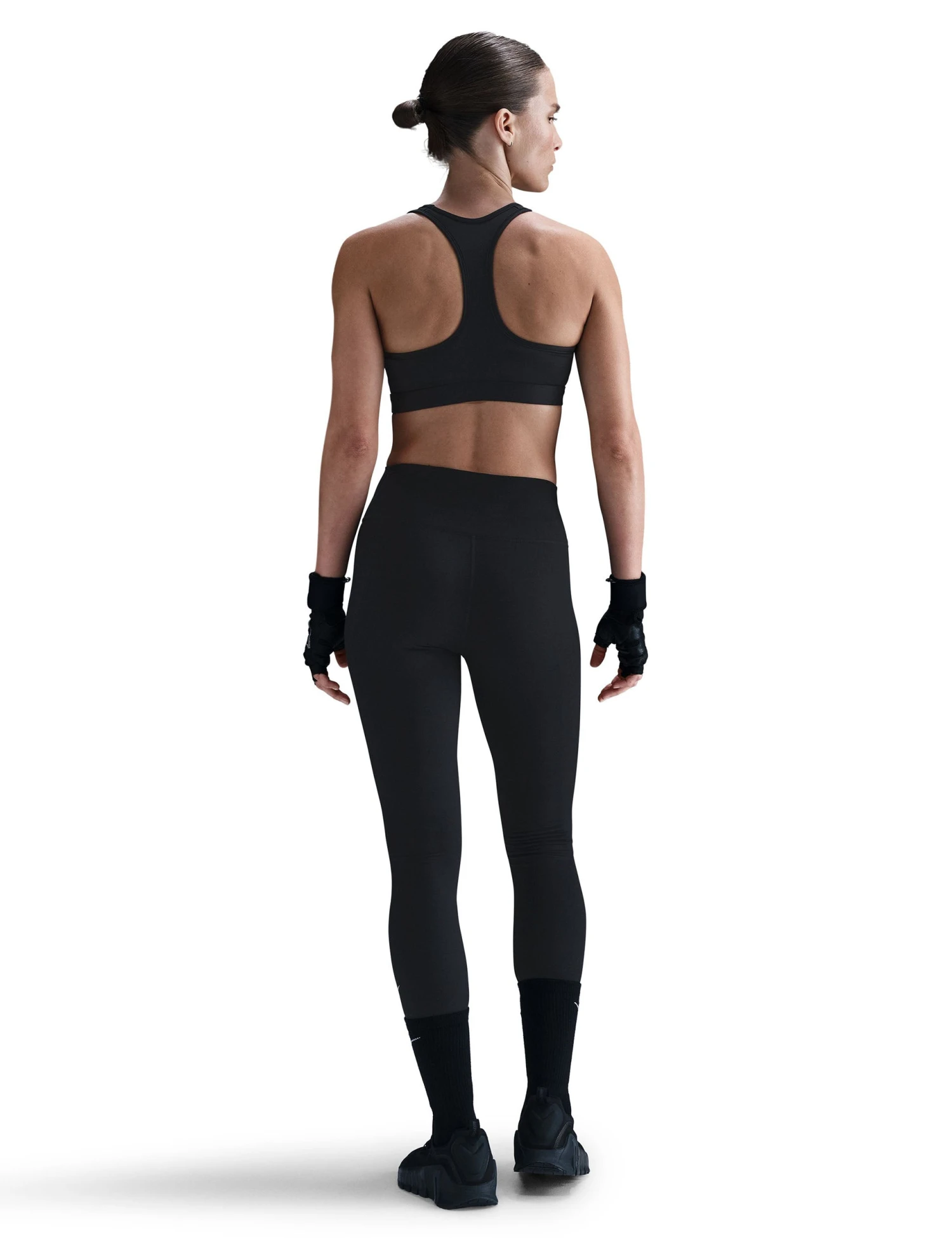 Nike One High Waisted Full Length Leggings - Black 8 Nike One High Waisted Full Length Leggings - Black - Image 6