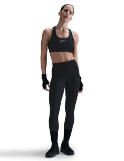 Nike One High Waisted Full Length Leggings - Black 12 Nike One High Waisted Full Length Leggings - Black -The Sports Edit Store nike one hw full length leggings black ib9382 010 6
