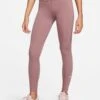 Nike One Mid-Rise Training Leggings - Smokey Mauve/Black