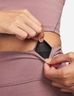 Nike One Mid-Rise Training Leggings - Smokey Mauve/Black 9 Nike One Mid-Rise Training Leggings - Smokey Mauve/Black -The Sports Edit Store nike one leggings mauve black dd0252 208 6