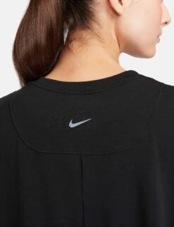 Nike One Relaxed Dri-FIT Long-Sleeve Top - Black -The Sports Edit Store nike one relaxed dri fit long sleeve top black fn2817 010 4