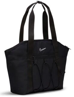Nike One Tote Bag - Black/White Carryall for Work & Fitness 12 Nike One Tote Bag - Black/White Carryall for Work & Fitness -The Sports Edit Store nike one tote bag black white CV0063 010 8