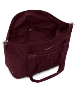 Nike One Tote Bag - Night Maroon/Guava Ice -The Sports Edit Store nike one tote bag maroon guava ice cv0063 681 7