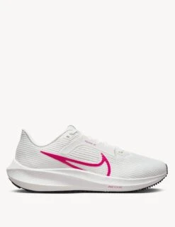 Nike Pegasus 40 Shoes - Summit White/Fireberry